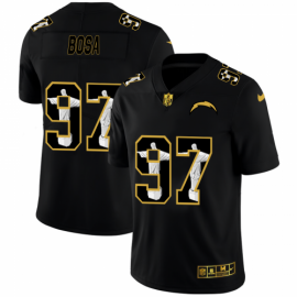 Los Angeles Chargers #97 Joey Bosa Mens Nike Carbon Black Vapor Cristo Redentor Limited NFL Jersey