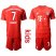 Bayern Munchen #7 Ribery Home Kid Soccer Club Jersey