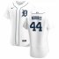 Detroit Tigers #44 Daniel Norris Mens Nike White Home 2020 Authentic Player MLB Jersey