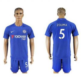 Chelsea #5 Zouma Home Soccer Club Jersey