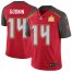 Nike Tampa Bay Buccaneers #14 Chris Godwin Red Team Color Mens Super Bowl LV Champions Patch NFL Vapor Untouchable Limited Jersey