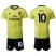 Arsenal #10 Ozil Yellow Soccer Club Jersey