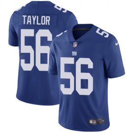 Nike New York Giants #56 Lawrence Taylor Royal Blue Team Color Youth Stitched NFL Vapor Untouchable Limited Jersey
