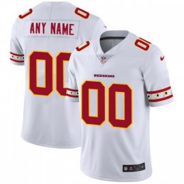 Washington Redskins Custom Nike White Team Logo Vapor Limited NFL Jersey