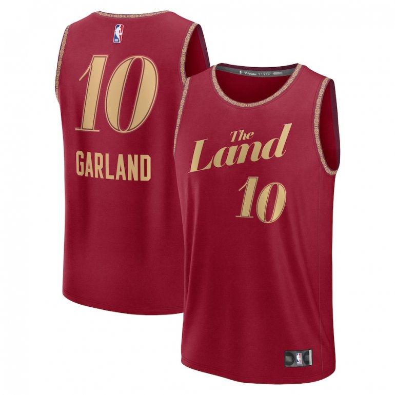 Darius Garland Cleveland Cavaliers Fanatics Branded Unisex 2023/24 Fast Break Jersey – Wine – City Edition Darius Garland Cleveland Cavaliers Fanatics Branded Unisex 2023/24 Fast Break Jersey – Wine – City Edition