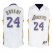 Revolution 30 Los Angeles Lakers 24 Kobe Bryant White Swingman Jersey Cheap