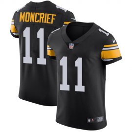 Nike Pittsburgh Steelers #11 Donte Moncrief Black Alternate Mens Stitched NFL Vapor Untouchable Elite Jersey