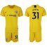 Chelsea #31 Green Yellow Goalkeeper Soccer Club Jersey