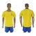Brazil Blank Home Soccer Country Jersey