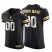 Minnesota Vikings Custom Mens Nike Black Edition Vapor Untouchable Elite NFL Jersey