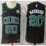 Mens Nike Boston Celtics #20 Gordon Hayward Black NBA Swingman Statement Edition Jersey