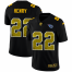 Tennessee Titans #22 Derrick Henry Mens Black Nike Golden Sequin Vapor Limited NFL Jersey
