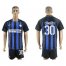 Inter Milan #30 Carrizo Home Soccer Club Jersey