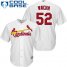 St.Louis Cardinals #52 Michael Wacha White Cool Base Stitched Youth MLB Jersey