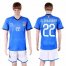 Italy #22 El Shaarawy Home Soccer Country Jersey