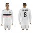 Mexico #8 J.Dos Santos Away Long Sleeves Soccer Country Jersey