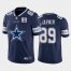 Dallas Cowboys #89 Blake Jarwin Navy Blue Mens Nike Big Team Logo Player Vapor Limited NFL Jersey