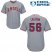 Los Angeles Angels #56 Kole Calhoun Grey Cool Base Stitched Youth MLB Jersey
