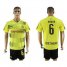 Dortmund #6 Bender Home Soccer Club Jersey