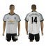 Manchester United #14 Chicharito White Soccer Club Jersey