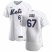 New York Mets #67 Seth Lugo Mens Nike White Home 2020 Authentic Player MLB Jersey