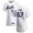 New York Mets #67 Seth Lugo Mens Nike White Home 2020 Authentic Player MLB Jersey