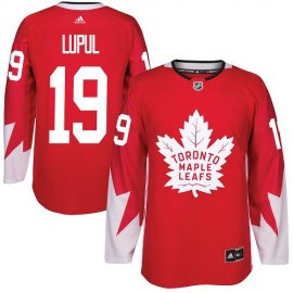 Adidas Toronto Maple Leafs #19 Joffrey Lupul Red Team Canada Authentic Stitched NHL Jersey
