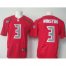 Nike Tampa Bay Buccaneers #3 Jameis Winston Red Mens Stitched NFL Elite Rush Jersey