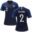 Womens France #2 Pavard Home Soccer Country Jersey