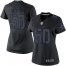Nike Dallas Cowboys #50 Sean Lee Black Impact Womens Stitched NFL Limited Jersey