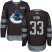 Adidas Vancouver Canucks #33 Henrik Sedin Black 1917-2017 100th Anniversary Stitched NHL Jersey