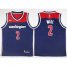 Mens Nike Washington Wizards #2 John Wall Navy Blue NBA Swingman Statement Edition Jersey