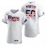 Tampa Bay Rays #50 Charlie Morton Mens Nike White Fluttering USA Flag Limited Edition Authentic MLB Jersey