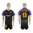 Barcelona #13 Cillesse Black Goalkeeper Soccer Club Jersey