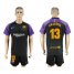 Barcelona #13 Cillesse Black Goalkeeper Soccer Club Jersey