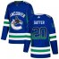 Adidas Vancouver Canucks #20 Brandon Sutter Blue Home Authentic Drift Fashion Stitched NHL Jersey