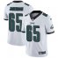 Nike Philadelphia Eagles #65 Lane Johnson White Mens Stitched NFL Vapor Untouchable Limited Jersey