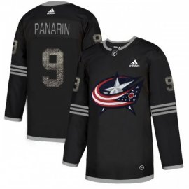 Adidas Columbus Blue Jackets #9 Artemi Panarin Black Authentic Classic Stitched NHL Jersey