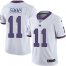 Nike New York Giants #11 Phil Simms White Mens Stitched NFL Limited Rush Jersey
