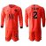 Paris Saint-Germain #2 T.Silva Red Jordan Long Sleeves Soccer Club Jersey