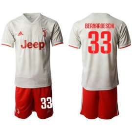 Juventus #33 Bernardeschi Away Soccer Club Jersey