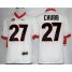 Georgia Bulldogs #27 Nick Chubb White Limited Stitched NCAA Jersey