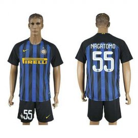 Inter Milan #55 Nagatomo Home Soccer Club Jersey