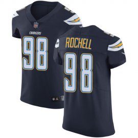 Nike Los Angeles Chargers #98 Isaac Rochell Navy Blue Team Color Mens Stitched NFL Vapor Untouchable Elite Jersey