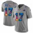 Los Angeles Rams #17 Robert Woods Mens Nike Multi-Color 2020 NFL Crucial Catch NFL Jersey Greyheather