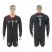 Germany #1 Neuer Black Goalkeeper Long Sleeves Soccer Country Jersey