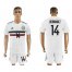 Mexico #14 J.Hernandez Away Soccer Country Jersey