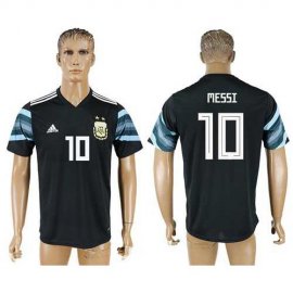 Argentina #10 Messi Away Soccer Country Jersey