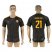Roma #21 Mario Rui Sec Away Soccer Club Jersey