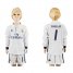 Real Madrid #1 Casillas Home Long Sleeves Kid Soccer Club Jersey